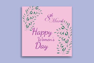 women's day social media post, women day banner design