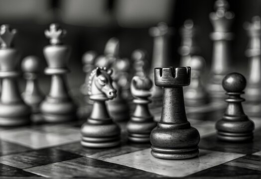 Picture of a chess board taken in Venice