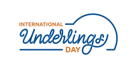 Fototapeten International Underlings Day handwritten inscription text calligraphy vector illustration.  Great for celebrating these unsung heroes through posters, banners, and brochures.  © Rif Creative