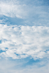 blue sky with clouds