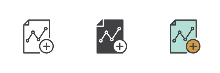 Add graph document different style icon set.