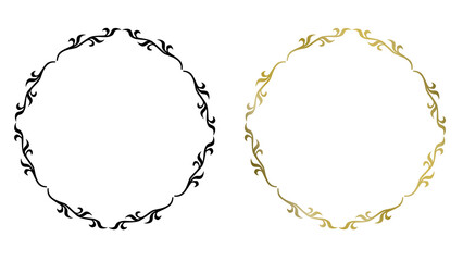 Laurel design for branding