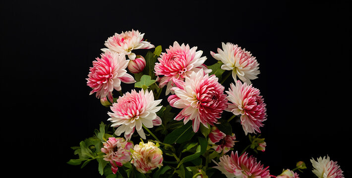 chrysanthemum flowers, pink and white tulips, flowers in the garden, an image of bright pink flowers in bloom in the park