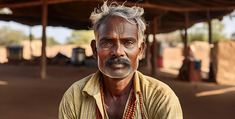 india man, older indian man, indian elderly man,indian man in his fifties, sri lankan man, senior indian man, village, elder worker, bangladeshi