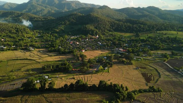 Mueang Khong in Chiang Dao Chiang Mai, North Thailand Hidden Gem, Local Tourism in Thailand, Ethnic Groups Lanna People, Tai Yai, Lisu, Lahu, and Paganyaw Christian