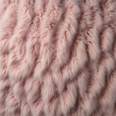 close up of fur texture Cloth furry peach fuzz color carpet background table top view light natural plush hairy, gray fluffy seamless cotton texture. 