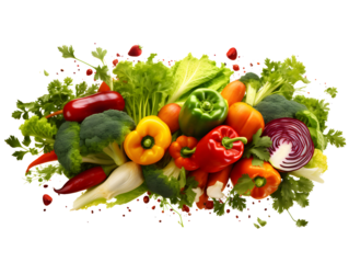 An exquisite composition of salad ingredients arranged in a harmonious spiral, showcasing a variety of textures and colors