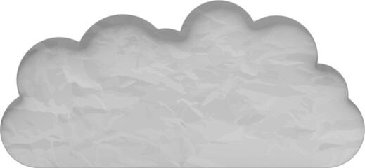 cloud paper art