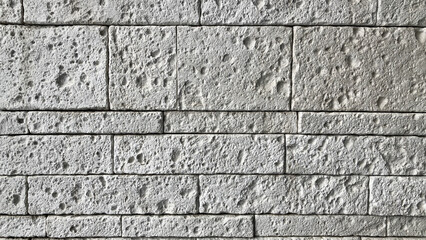 Ivory faux stone tiles made of cement