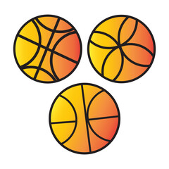 set of basketball