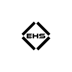 EHS logo. E H S design. WhitE H SHS letter. EHS, E H S letter logo SET design. Initial letter EHS linked circle uppercase monogram logo. E H S letter logo SET vector design. EHS letter logo design	
