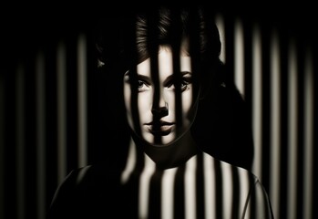 Woman Behind Bars