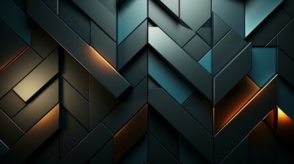 Fototapeta premium 幾何学的なインパクトの背景