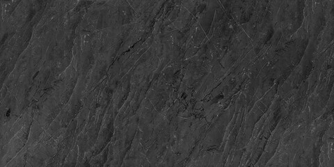 Close-up of polished black marble featuring natural  touch of opulence