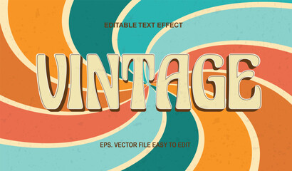 retro vintage urban editable text effect © Hiemstra