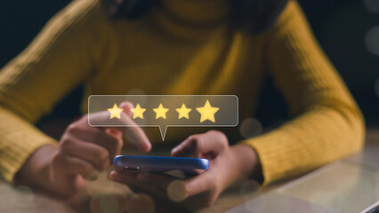Customer can evaluate quality of service leading to reputation ranking of business. User give...