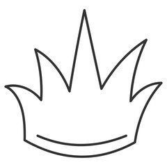 Crown Scribble Doodle