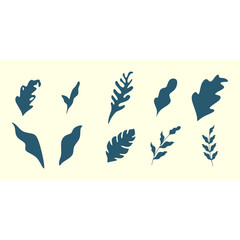 Abstract Shape Plant