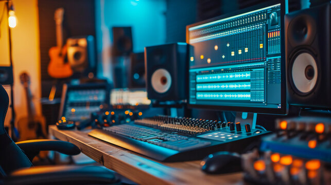 Home Music Studio Images – Browse 76 Stock Photos, Vectors, and Video