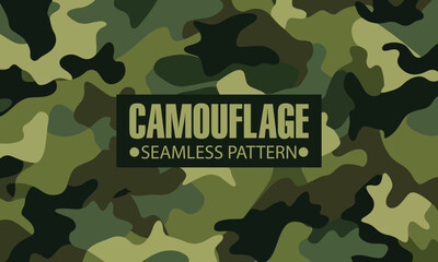 seamless military camouflage pattern background