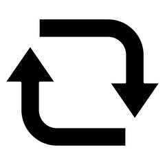 repeat and refresh arrow icon