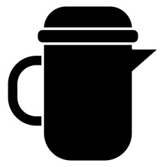 electric teapot household icon