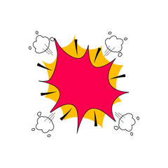 Colourful Comic Explosion, Pop Art