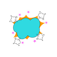 Colourful Comic Explosion, Pop Art