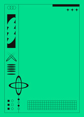 Green Brutalist Sticker