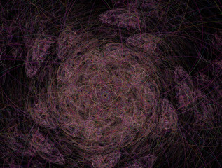 Imaginatory fractal abstract background Image