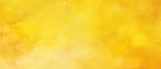 Experience the warmth and artistic appeal of this abstract yellow watercolor-painted paper texture background, Ai Generated. - obrazy, fototapety, plakaty