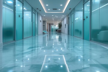 Fototapeta premium part of modern office hallway professional photography