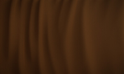 Brown wavy fabric background.