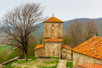 Monastery of the Dormition of the Theotokos in Nekresi. Kakheti, Georgia
