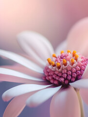 Obraz na płótnie Canvas Simple close-up flower, Generative AI