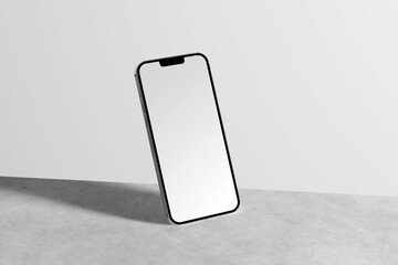 3d render mobile mockup