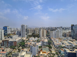 View of the city of Lima