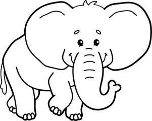 animal color books cute cartoon