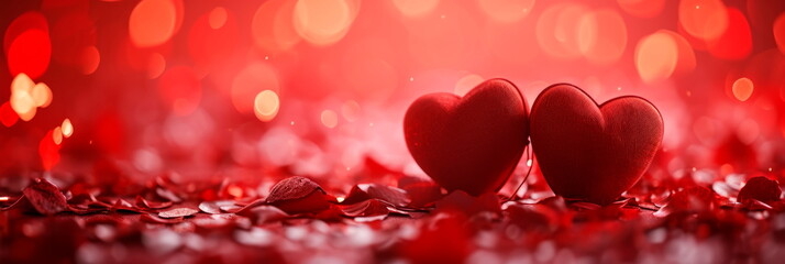 Background on the theme of Saint Valentine, love Generative AI