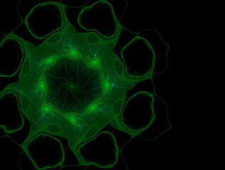 Imaginatory fractal abstract background Image