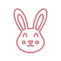 bunny outline