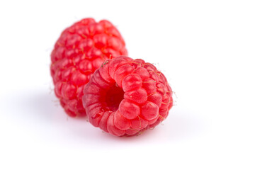 raspberry isolated on white background