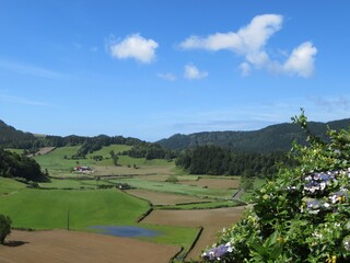 view of São Miguel, Azores - Portugal