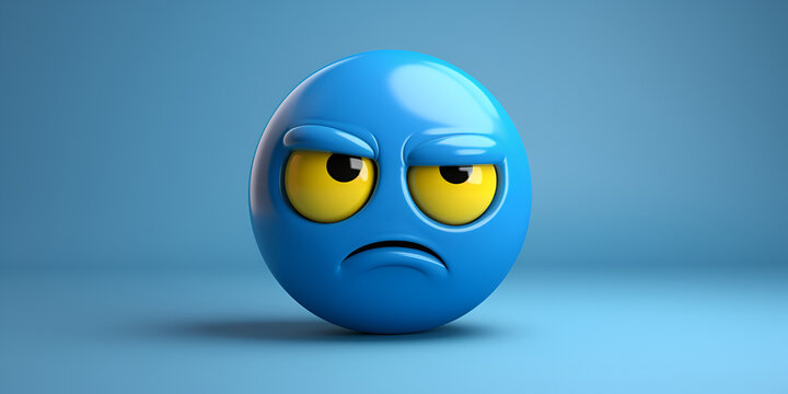 Blue Heartbreak The Emotional Depth of Sad Emoji.