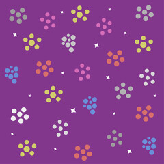 round pattern background
