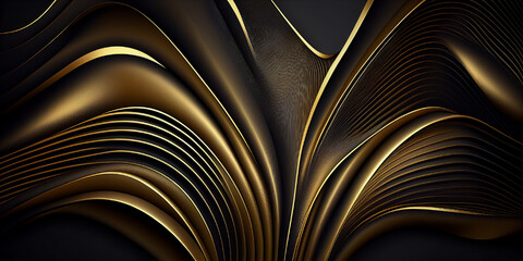 black luxury abstract background