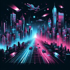 digital futuristic background