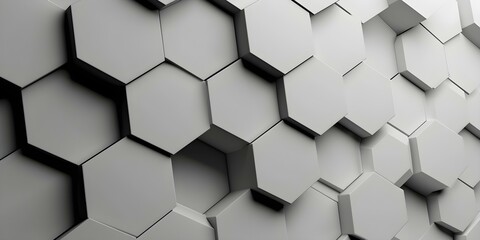 Modern Geometric Wall Design Inspiration in Monochrome