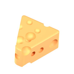 cheese 3D Illustration