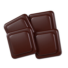 chocolate 3D Illustration